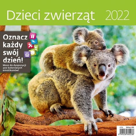 2024 Kalendarz Ścienny Narcissus Dzieci Zwierząt
